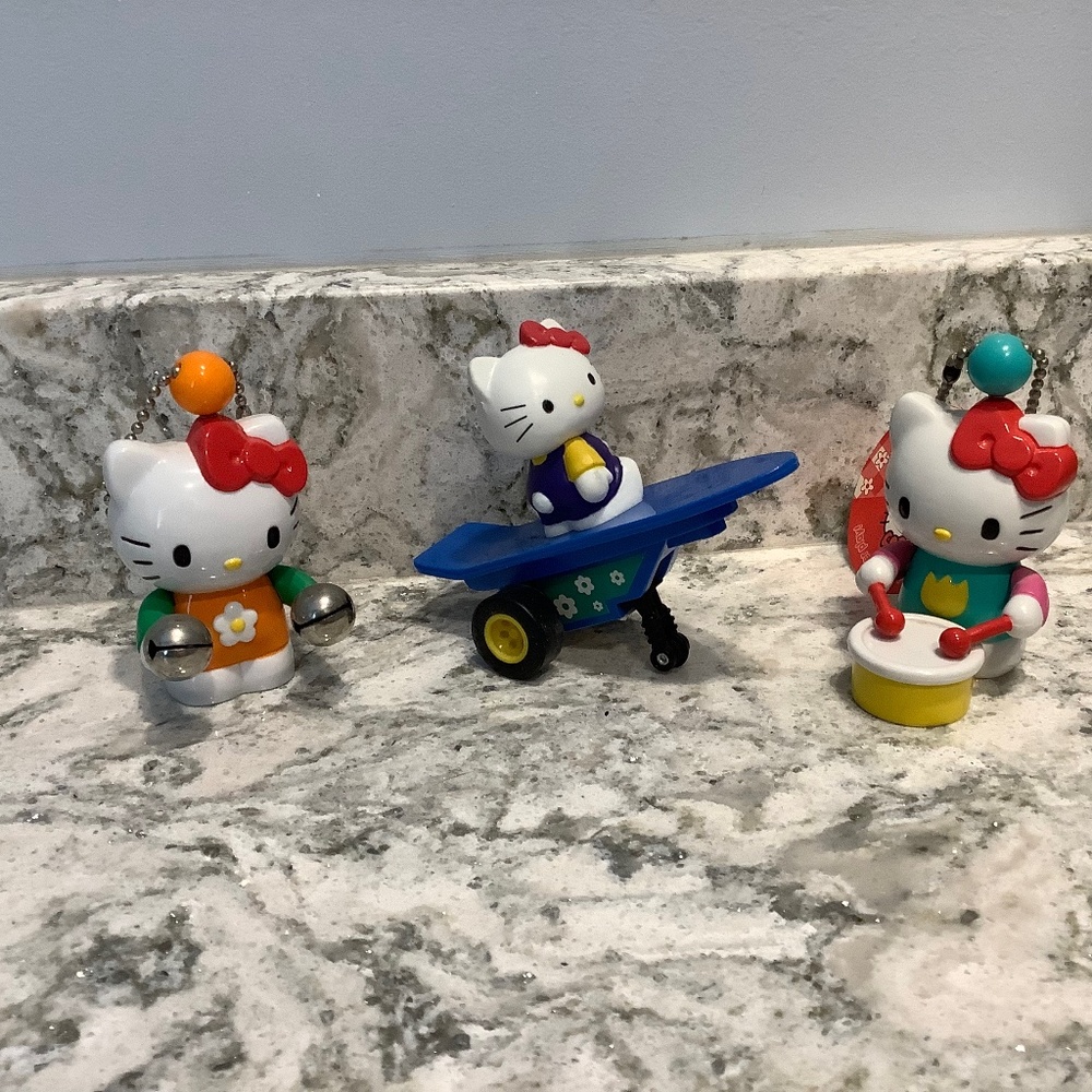 Bundle Sanrio Hello Kitty wind up toys - Picture 2 of 4